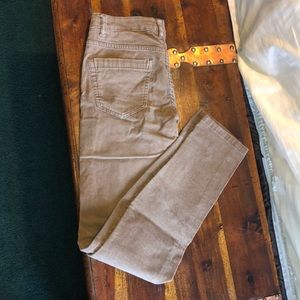 Brown corduroy pants